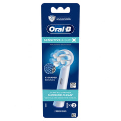 Oral-B Sensitive & Gum X-Filament Replacement Brush Heads, 2 Count