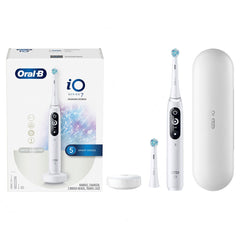 Oral-B iO Series 7 Electric Toothbrush, White Alabaster