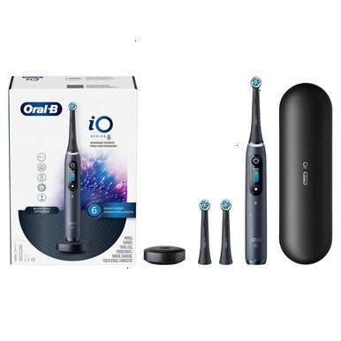 iO Series 8 Rechargeable Electric Toothbrush, Black Onyx