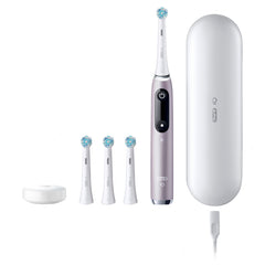 Oral-B iO Series 9 Rechargeable Electric Toothbrush, Rose Quartz