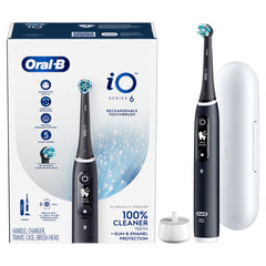 Oral-B iO Series 6 Electric Toothbrush, Black Lava