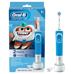 Oral-B Kids Electric Toothbrush with Sensitive Brush Head and Timer, for Kids 3+
