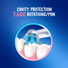 Oral-B + Crest Color Changing Battery Toothbrush Bundle for Kids