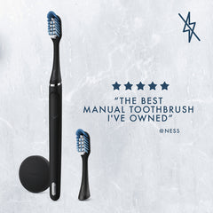 Clic Toothbrush Replacement Brush Heads, White, 2 Count