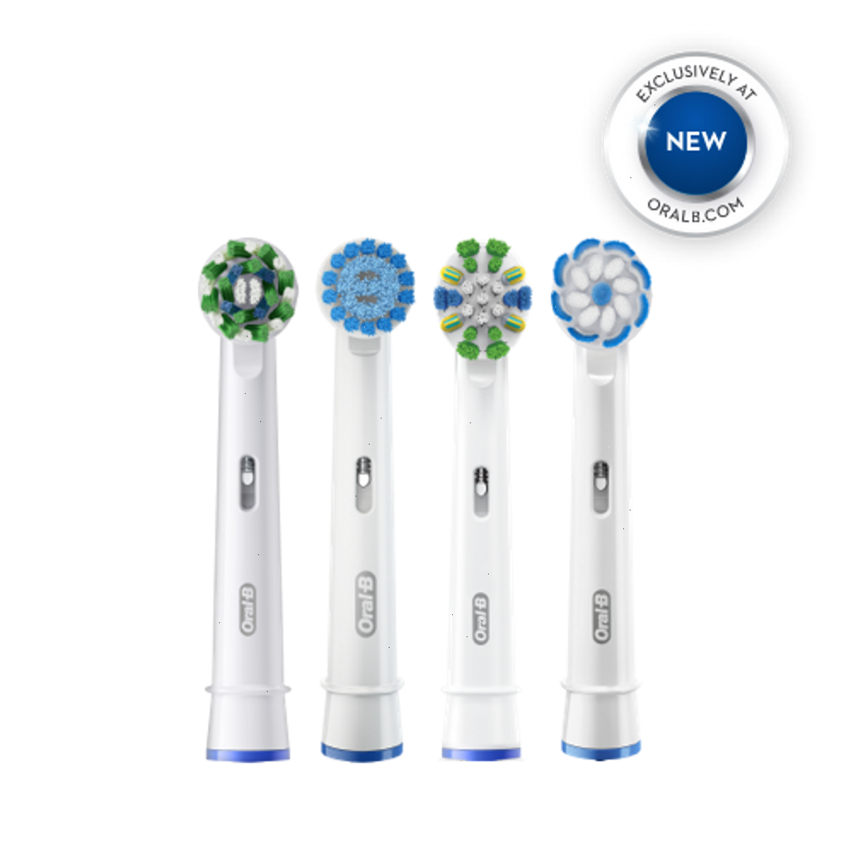 Replacement Brush Head Sampler Pack, 4-ct