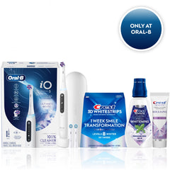 Oral-B + Crest Brilliance Whitening Bundle, Ultimate White