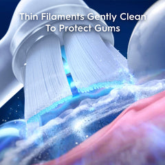 Oral-B iO Gentle Care Replacement Brush Heads, 2-Count, White