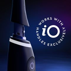 Oral-B iO Ultimate Clean Replacement Brush Heads, 6-Count, Black