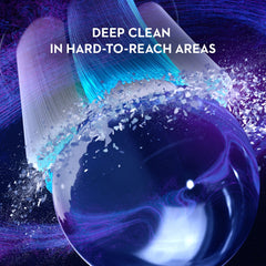 Oral-B iO Ultimate Clean Replacement Brush Heads, 6-Count, Black