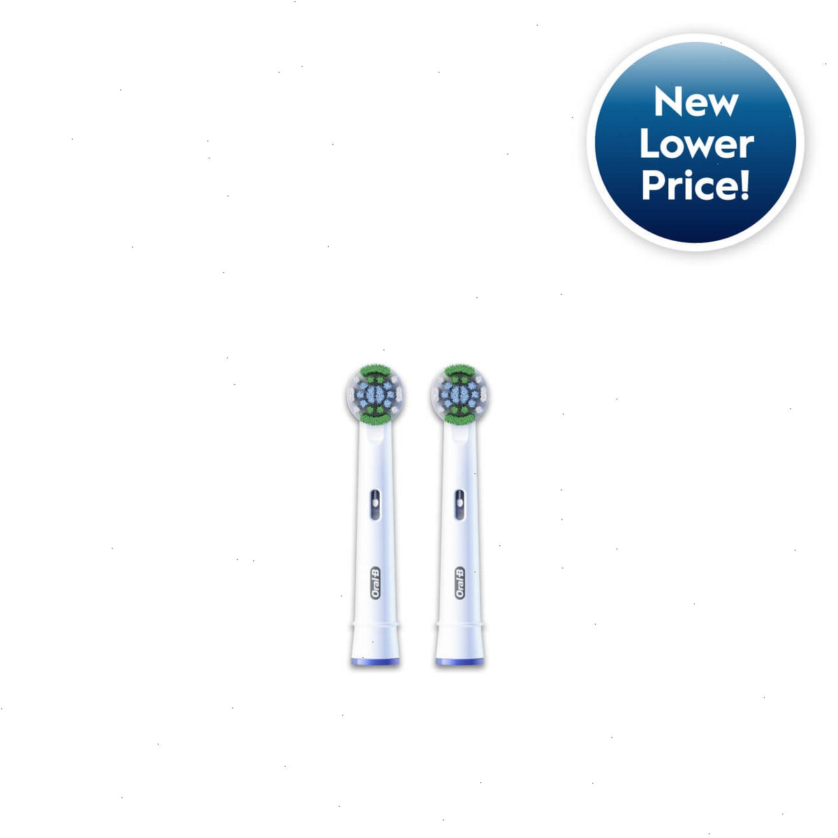 Oral-B Precision Clean X-Filament Replacement Brush Heads, 2 Count